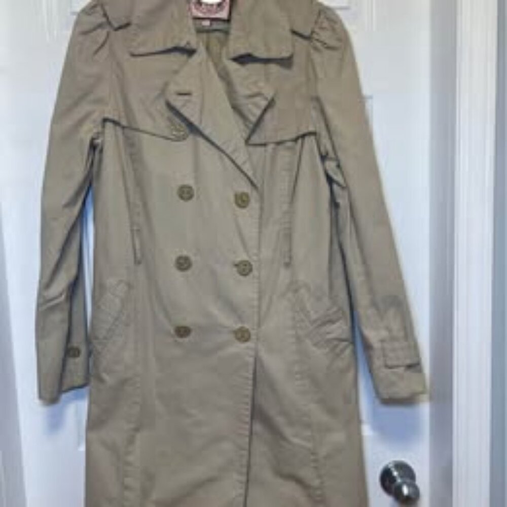 Vintage Juicy Couture Trench.  Size Large.